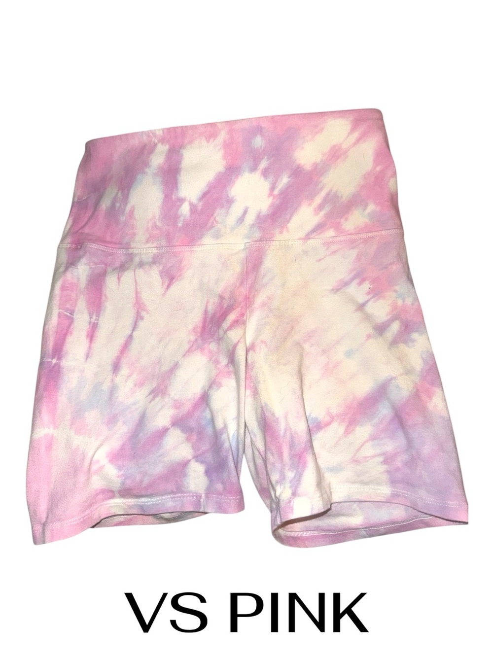 PINK Victoria's Secret Tie-Dye High-Waist Bike Shorts M